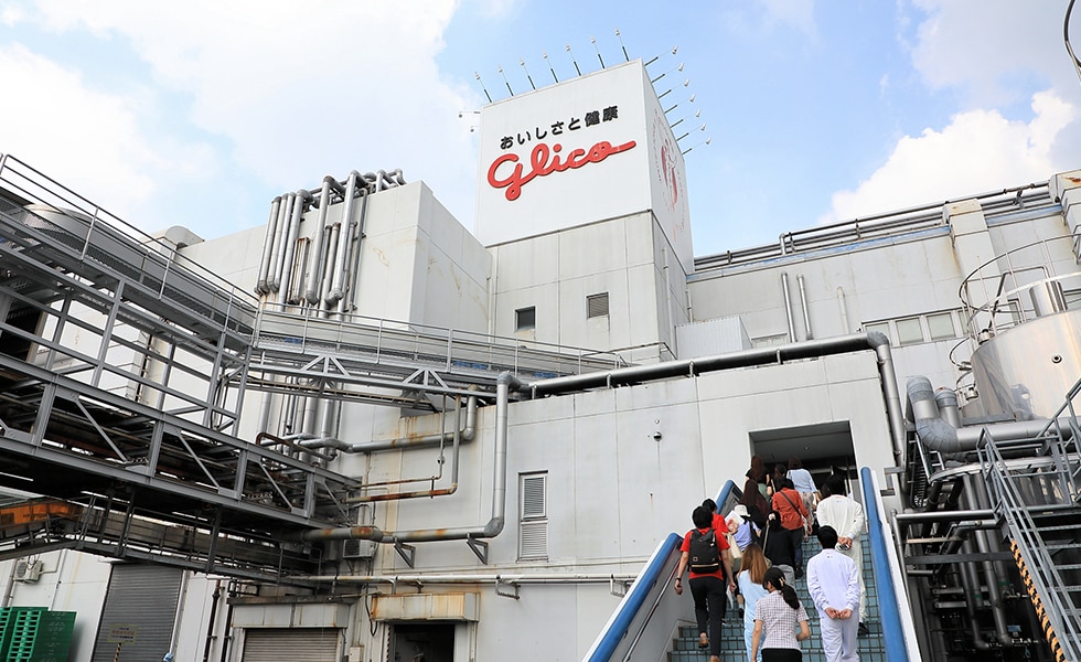 工場見学&お待ちかね「利きグリコ」