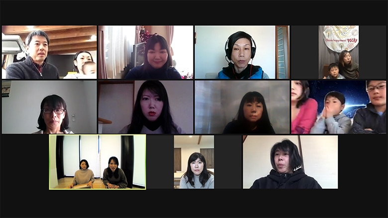 オンライン環境をいかして、全国のみなさまにGlicoのお菓子づくりを公開！