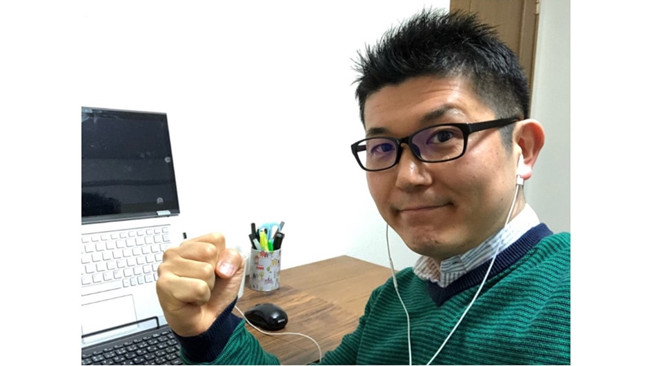 笑顔を届けられる技術開発をしたい　技術開発部　ますだ