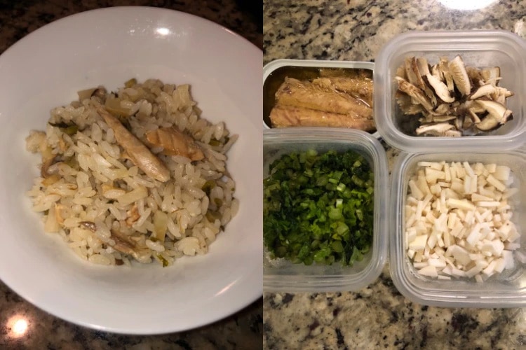 炊飯器におまかせ！鯖と大根の炊き込みご飯