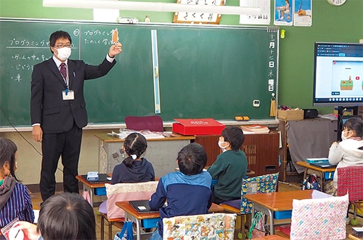 「グリコード」なら1年生からプログラミングが学べる