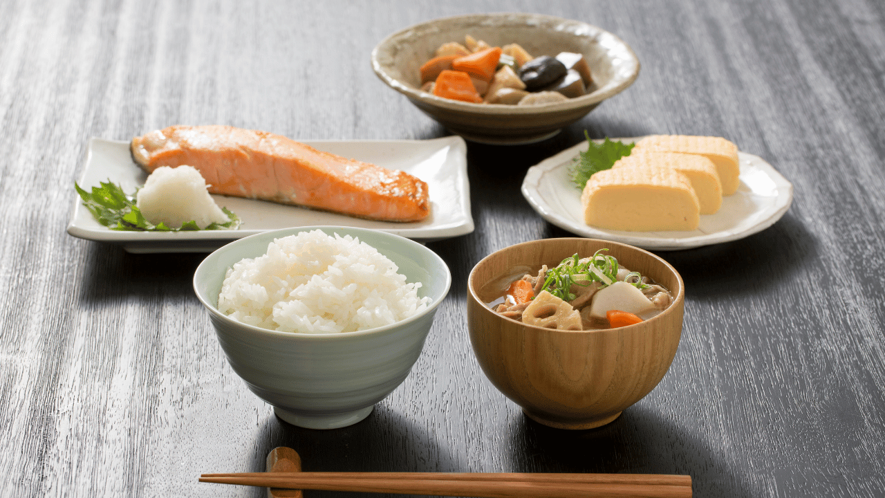 日本的な朝食