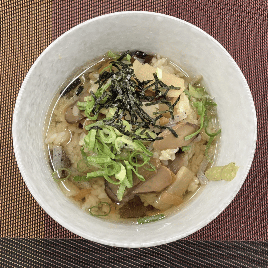 【炊き込み御膳で作る】だし茶漬け