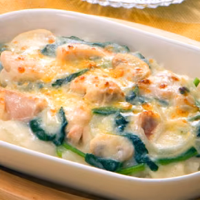 ほうれん草のドリア