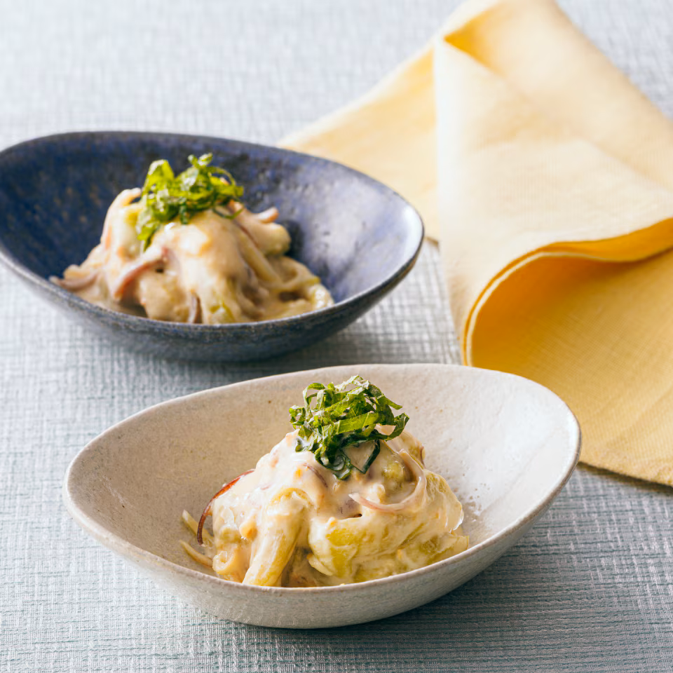 焼きなす風 みそヨーグルトマリネ