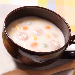 ウインナーと野菜のクリームシチュー