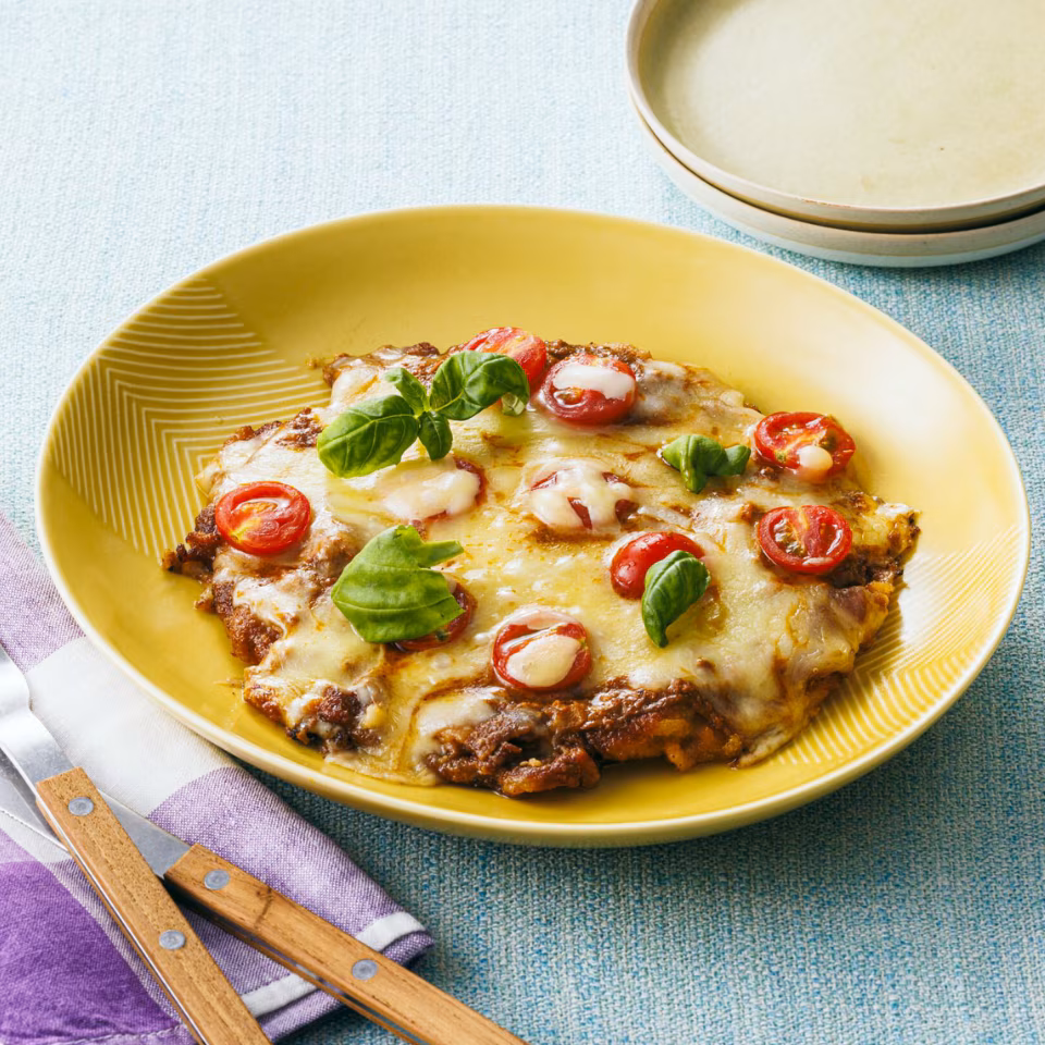 ボロネーゼ ピザ風