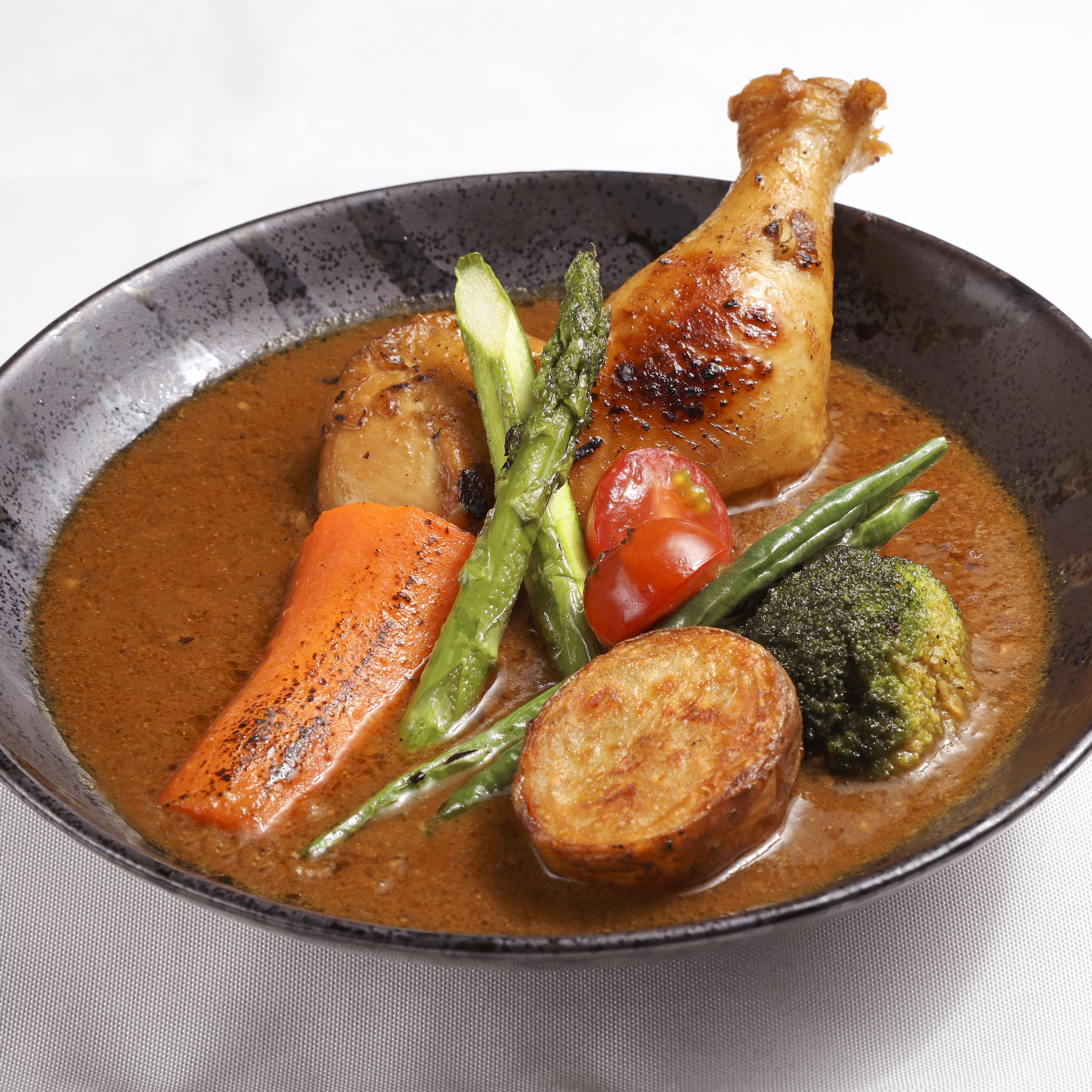 正統派チキンと旬菜のスープカレー