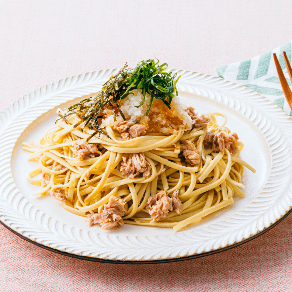 大根おろしの和風スパゲッティ