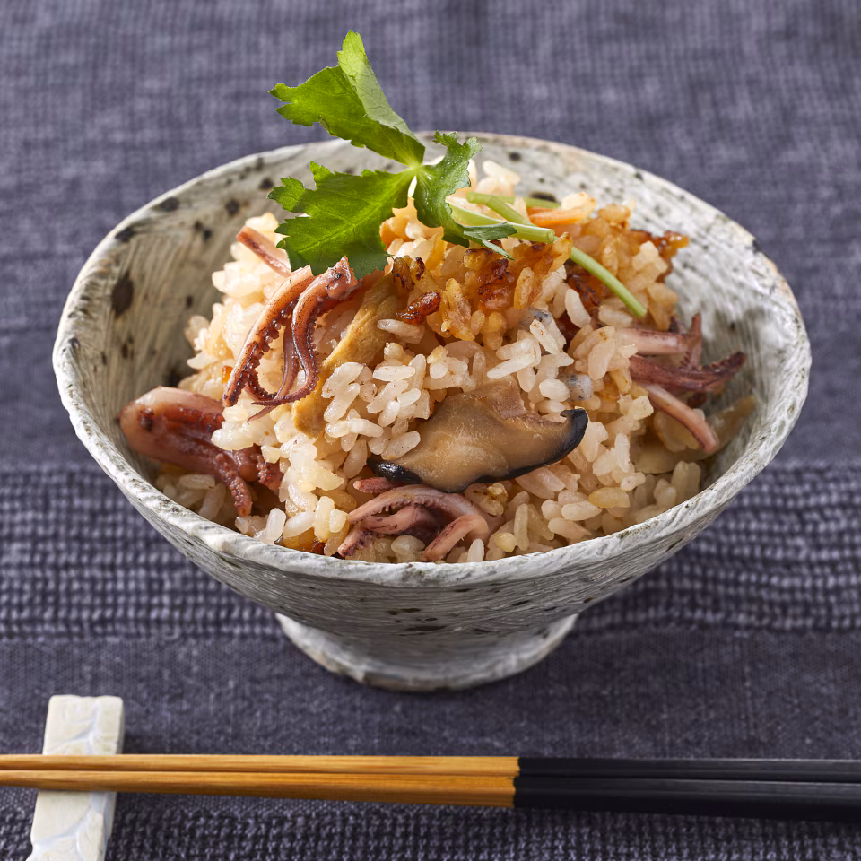 いかげそ炊き込みご飯