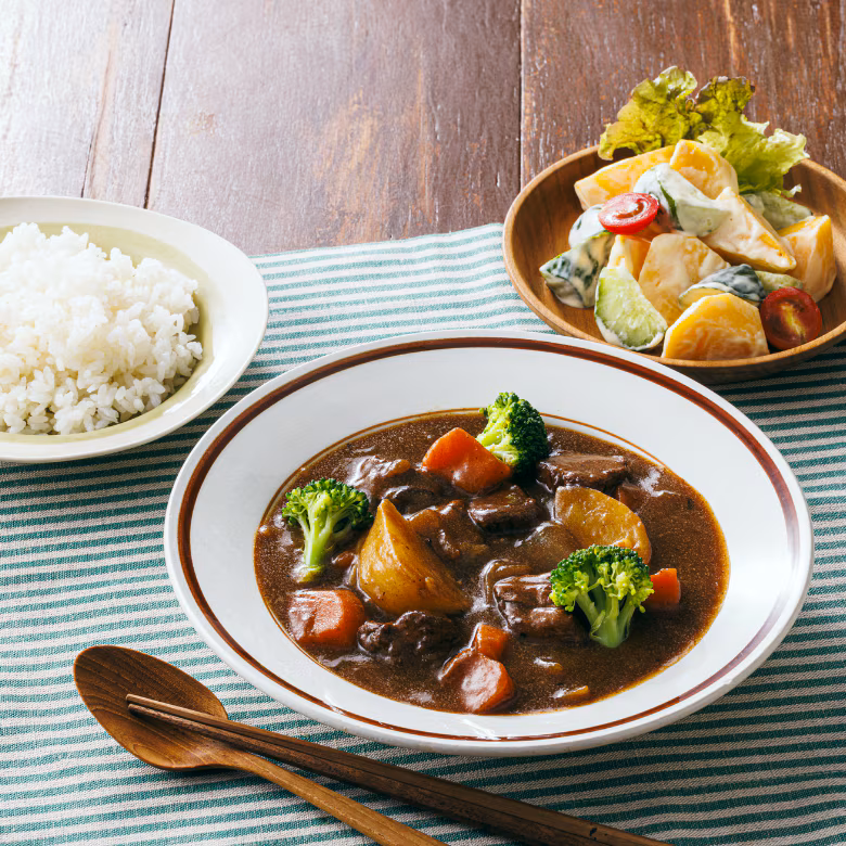 カブで作る冬のビーフシチュー