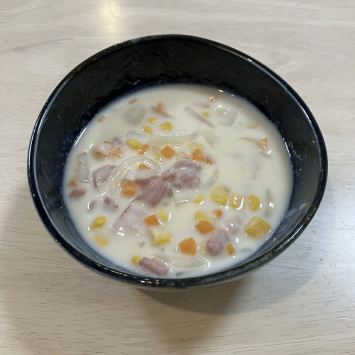 【クレアおばさんのシチューで作る】冷製クリーム雑炊
