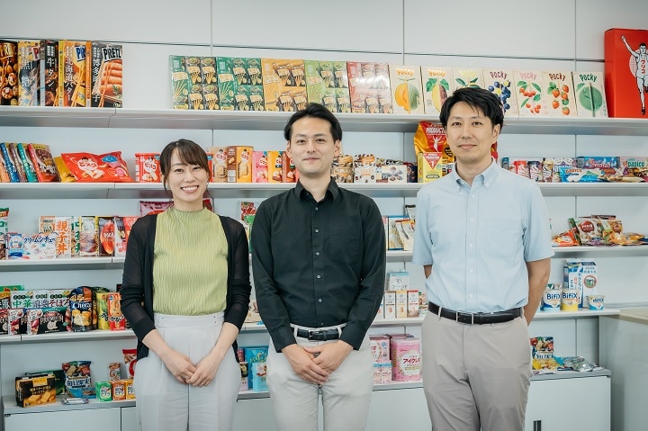 写真：左から赤司、尾崎、徳永